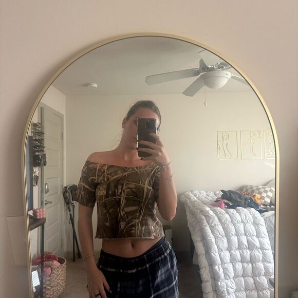 Cutoff Cropped Tee - Picture 1 of 4
